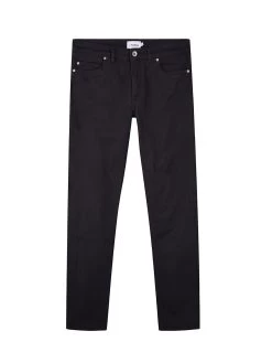 Farah Drake Skinny Fit Cotton Twill Trousers In Charcoal -Farah F4BS9068 022