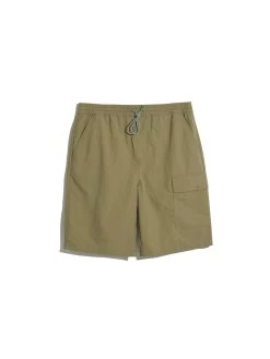 Farah Mayhew Drawstring Shorts In True Khaki -Farah F4HSE020311