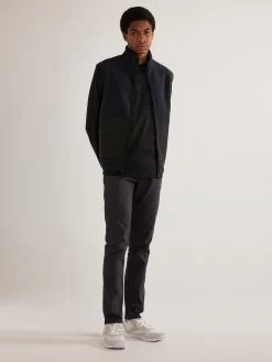 Farah Caldwell Gilet In True Navy -Farah F4KFB025 412 ALT1