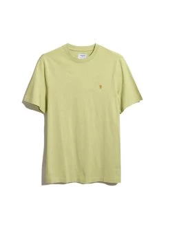 Farah Danny Regular Fit Organic Cotton T-Shirt In Lime Green 11 Farah Danny Regular Fit Organic Cotton T-Shirt In Lime Green -Farah F4KFD040393