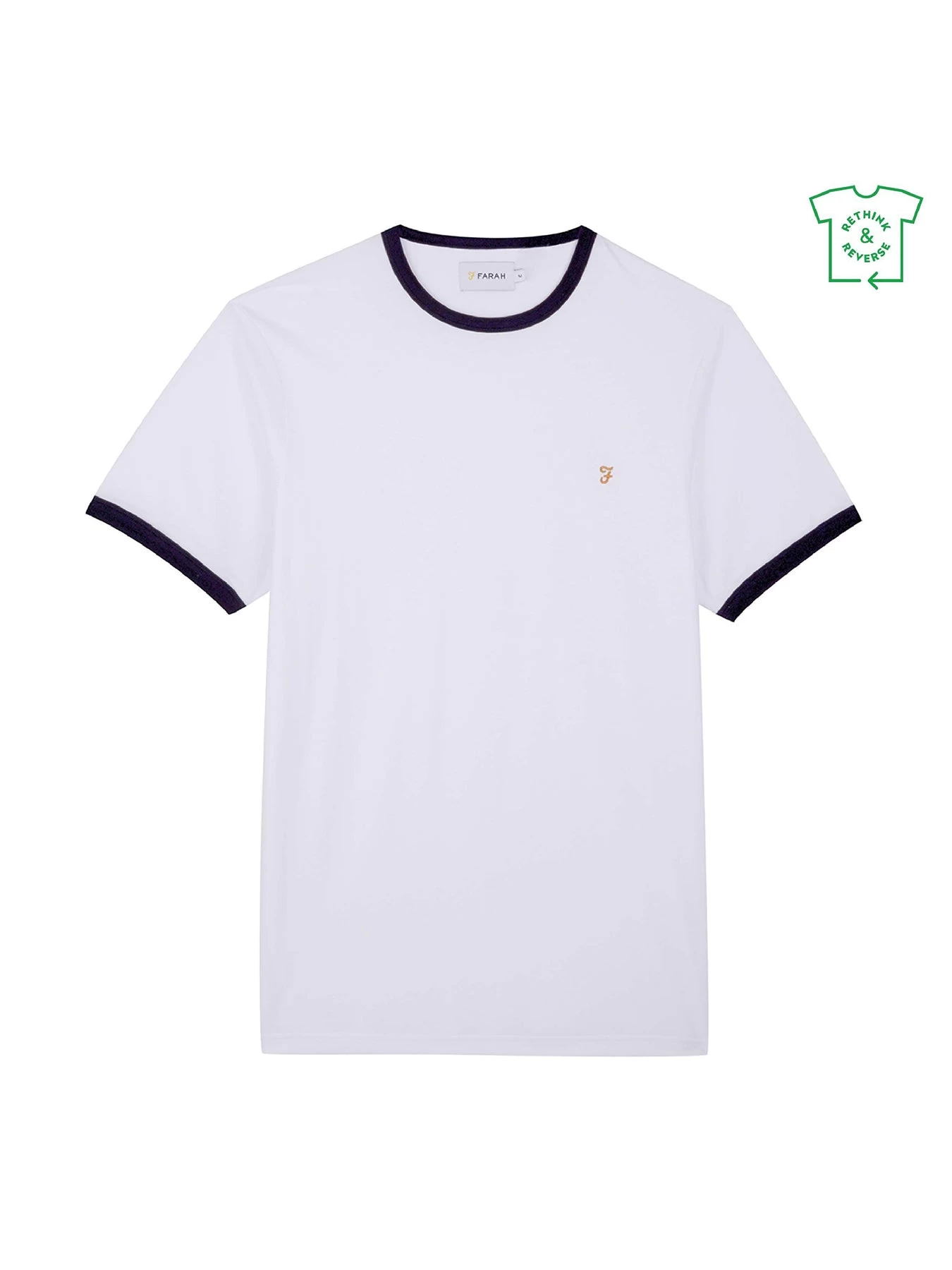 Farah Groves Regular Fit T-Shirt In White 7 Farah Groves Regular Fit T-Shirt In White - Image 5