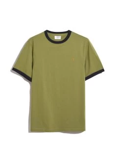 Farah Groves Regular Fit T-Shirt In Moss Green -Farah F4KFD041344