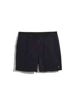Farah Colbert Regular Fit Plain Swim Shorts In Black -Farah F4SSE003010