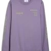 Farah Lopez Graphic Long Sleeve Tee In Dusty Purple -Farah a003e0450d11013ab55cc906c4ff7d64