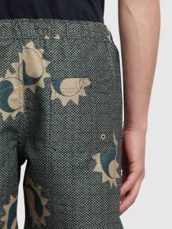 Farah Colbert Yin Yang Print Swim Shorts In True Navy -Farah aunq4e6ayt04osvbcoqo