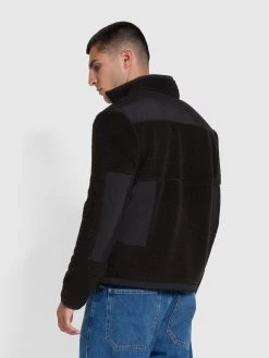 Farah Glasper Fleece Sweatshirt In Black -Farah b2rbytzg1rlioykiie7x