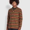 Farah Bovell Check Reserve Organic Cotton Shirt In Terracotta -Farah bofcwgmmzyr6lkqmdogn