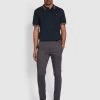 Endmore Skinny Fit Organic Cotton Chino Twill Trousers In Farah Grey -Farah e6bchlc9oior5948bloa