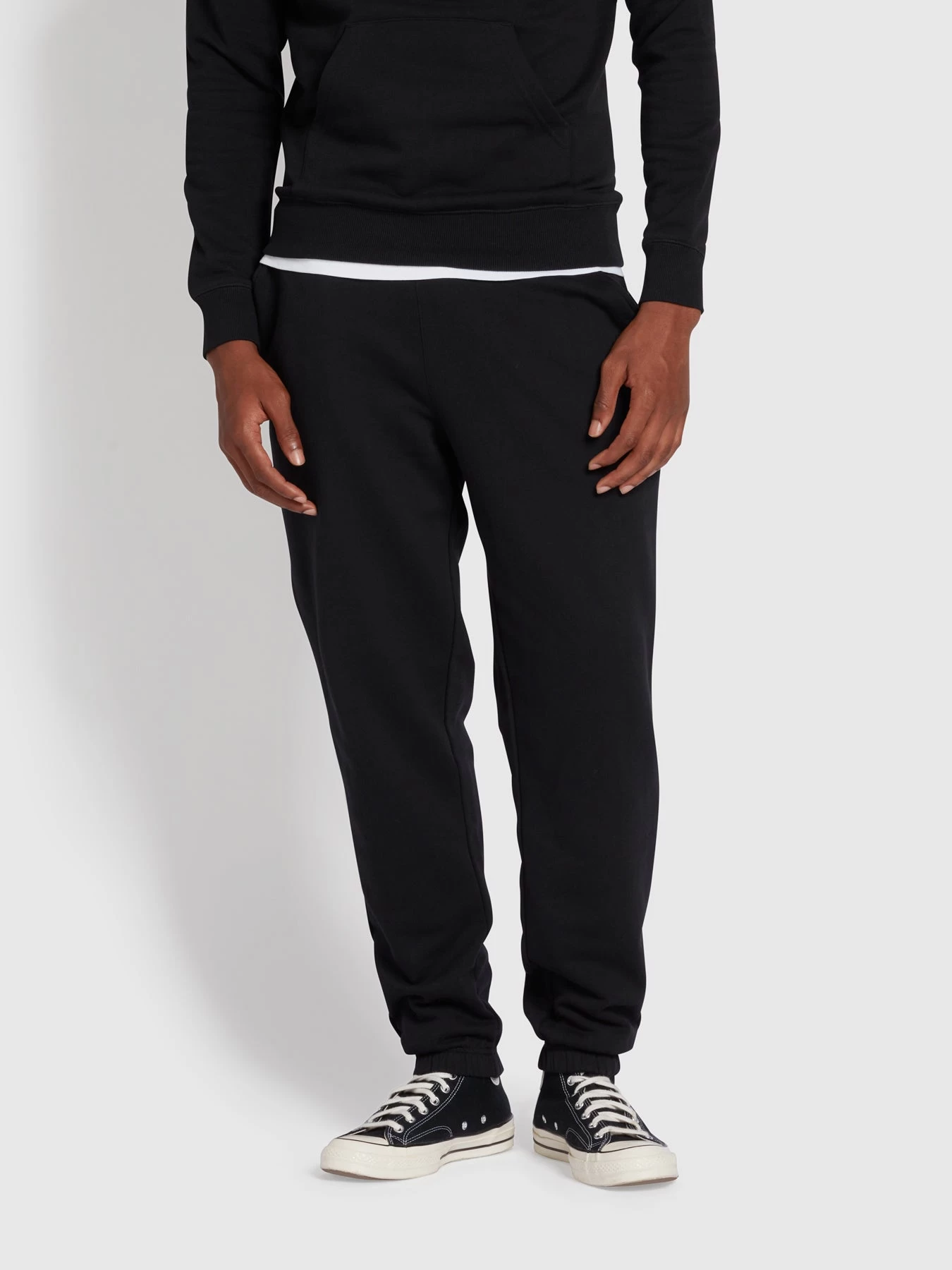 Farah Durrington Organic Cotton Jogger In Black 4 Farah Durrington Organic Cotton Jogger In Black - Image 2