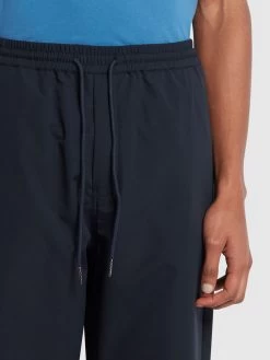 Farah Greenport Loose Fit Sweatpants In True Navy -Farah f4bmb003 412 alt3