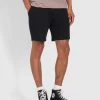 Farah Durrington Organic Cotton Jersey Shorts In Black -Farah f4hsb077 010 alt1