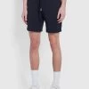 Farah Durrington Organic Cotton Jersey Shorts In True Navy -Farah f4hsb077 412 alt1 dfc3129f bfcf 4f2e 9c57 51070de0f782