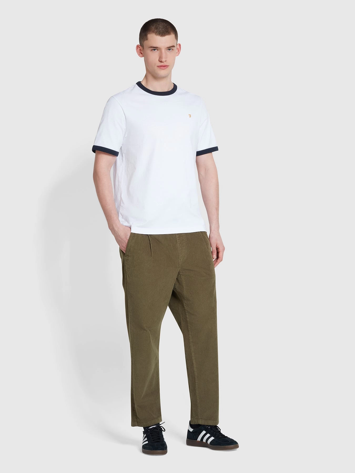 Farah Groves Regular Fit T-Shirt In White 4 Farah Groves Regular Fit T-Shirt In White - Image 2