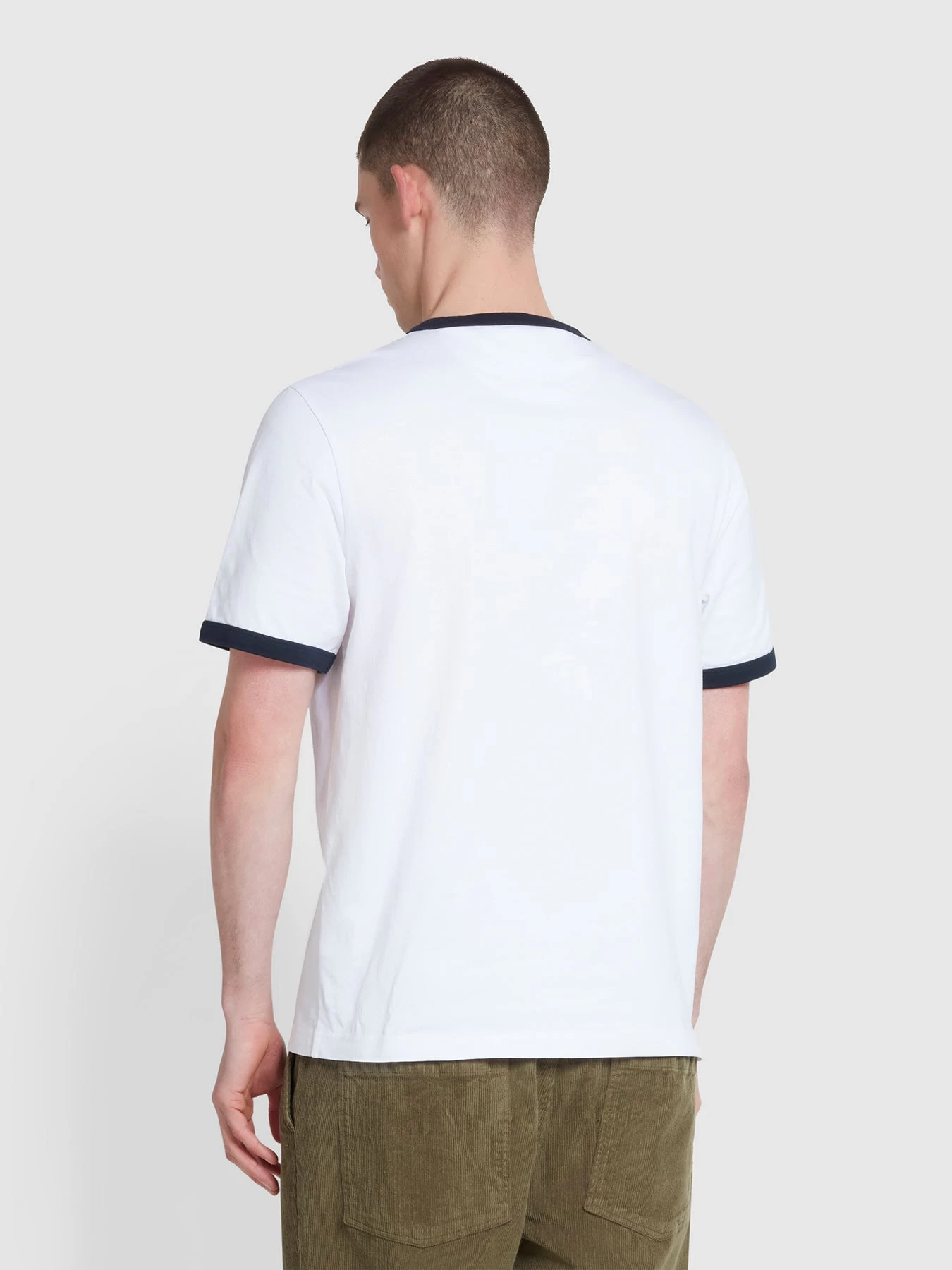 Farah Groves Regular Fit T-Shirt In White 5 Farah Groves Regular Fit T-Shirt In White - Image 3
