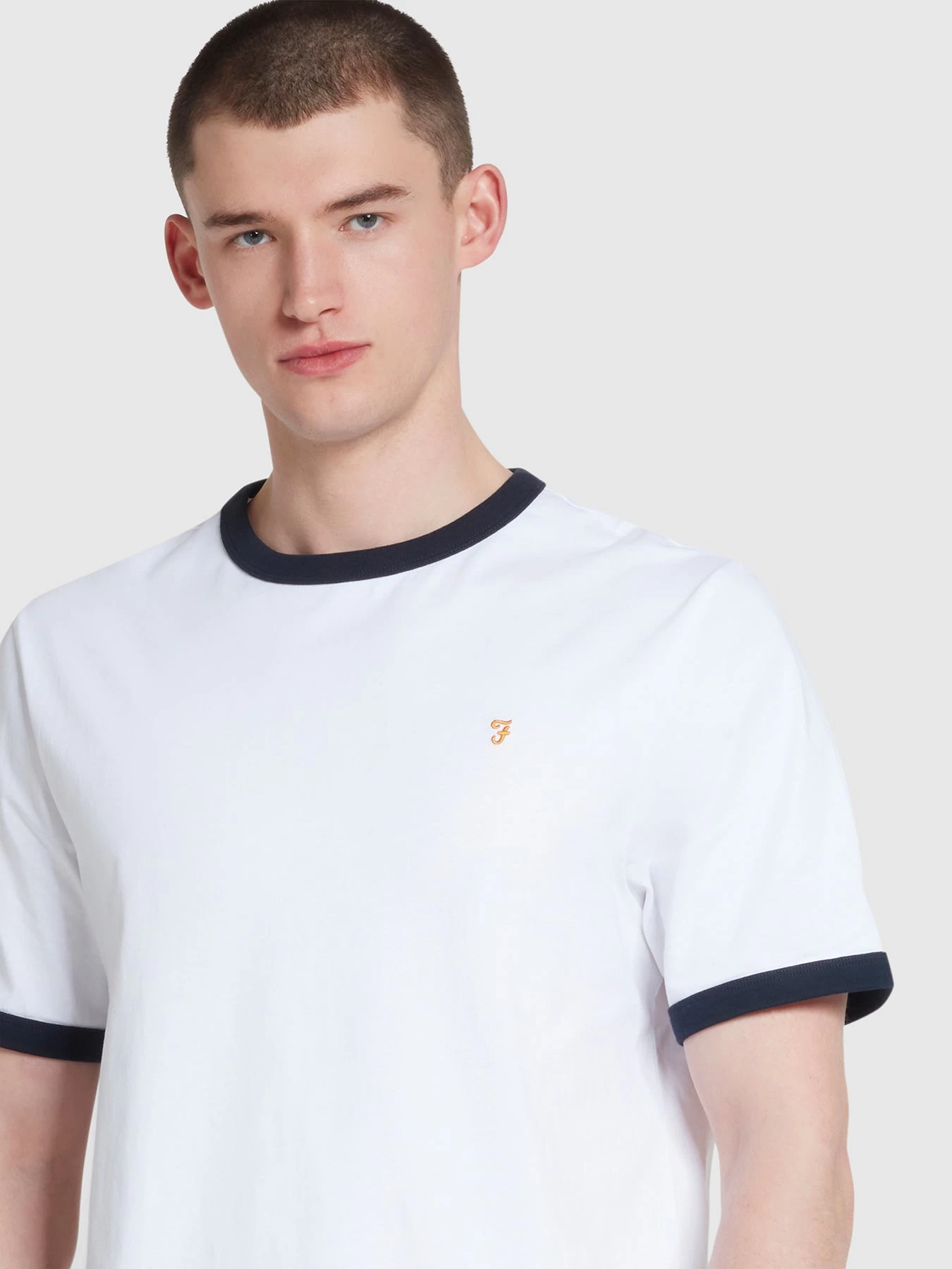 Farah Groves Regular Fit T-Shirt In White 6 Farah Groves Regular Fit T-Shirt In White - Image 4