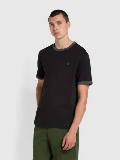 Farah Groves Regular Fit T-Shirt In Black