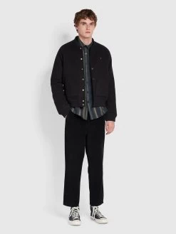 Farah Verlaine Bomber Jacket In Black
