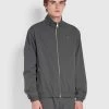 Marky Blouson Jacket In Farah Grey -Farah f4rhb036 041 alt1