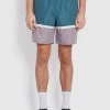 Farah Murphy Regular Fit Cut & Sew Swim Shorts In Ocean