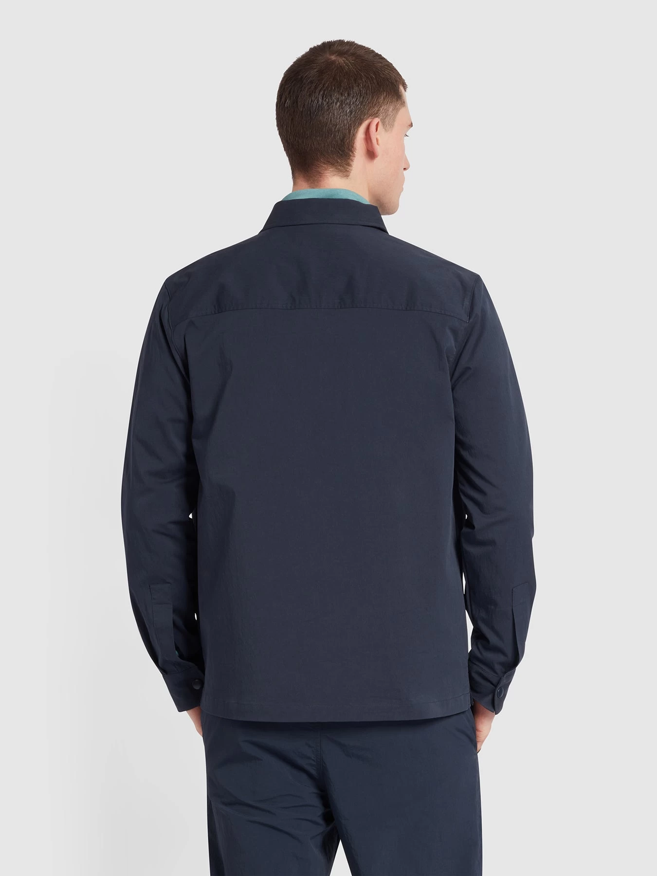 Farah Lynden Relaxed Fit Long Sleeve Shirt In True Navy 5 Farah Lynden Relaxed Fit Long Sleeve Shirt In True Navy - Image 3