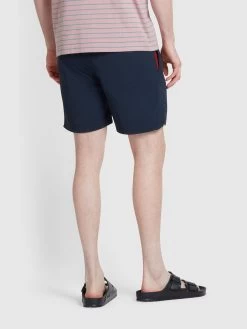 Farah Colbert Regular Fit Plain Swim Shorts In True Navy -Farah gbtetcboo89k2mteoxtb
