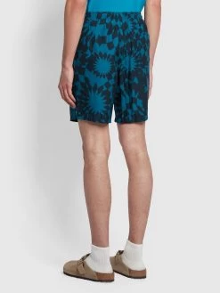 Farah Murphy Tie-Dye Print Swim Shorts In Oil Blue 8 Farah Murphy Tie-Dye Print Swim Shorts In Oil Blue -Farah gk4k0kxqsjadlnusc6qd