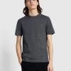 Farah Danny Regular Fit Organic Cotton T-Shirt In Grey Marl -Farah hnlgzubl4xbbexzxtpv7