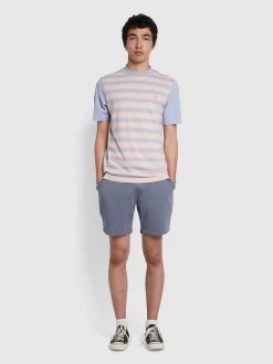 Farah Banks Regular Fit Organic Cotton T-Shirt In Corinthian Pink -Farah hsfxgyitgoo9nsxmhy0c