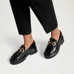 Pearl Snaffle Trim Chunky Loafer -Farah images 1007