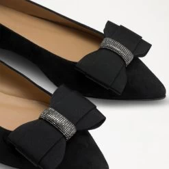 Embellished Bow Pointed Ballet Flat -Farah images 1015