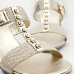 Pearl Embellished Wedge -Farah images 1033