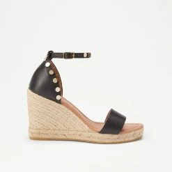 Stud Wedge Espadrille