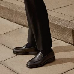 Square Toe Apron Loafer -Farah images 1077