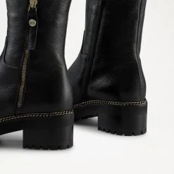 Shearling Side Zip Stomper -Farah images 112