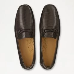 Croc Print Driver -Farah images 1130