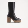 Crepe Platform Boot -Farah images 12