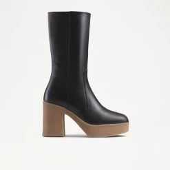 Crepe Platform Boot