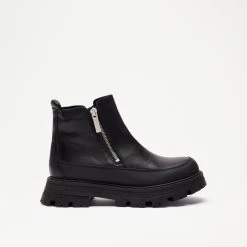 Double Zip Ankle Boot