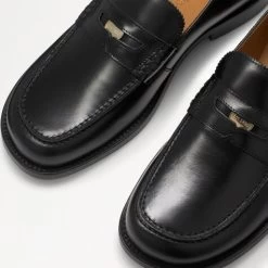 Saddle Oblique Toe Loafer -Farah images 1255