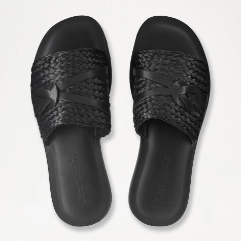 Raffia Slip On Sandal 5 Raffia Slip On Sandal - Image 3