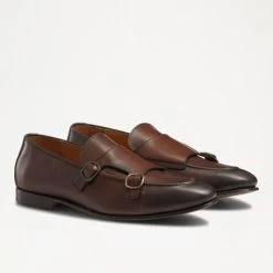 Monk Strap Brown Loafer -Farah images 1368