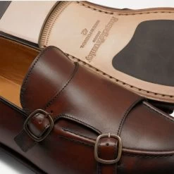 Monk Strap Brown Loafer -Farah images 1370