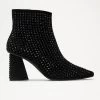 Rhinestone Pointed Boot -Farah images 138