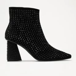 Rhinestone Pointed Boot