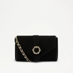 Jewel Buckle Chain Bag