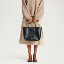 Trapeze-Shape Top Handle Bag -Farah images 1486