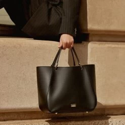 Trapeze-Shape Top Handle Bag -Farah images 1488