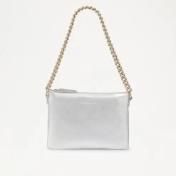 Chain Shoulder Zip Pouch -Farah images 1505