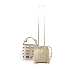 Basketweave Bucket Bag -Farah images 1509