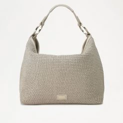 Raffia Shoulder Bag